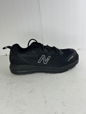 New Balance Men’s Black Athletic Safety Sneaker with Reflective N Logo